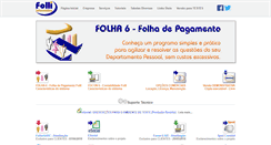 Desktop Screenshot of folli.com.br