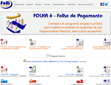 Tablet Screenshot of folli.com.br